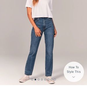 90’s Ultra High Rise Straight Jeans